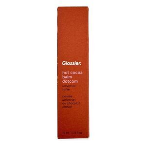 GLOSSIER Balm Dotcom Hot Cocoa Lip Gloss Skin Salve Original Formula Applicator